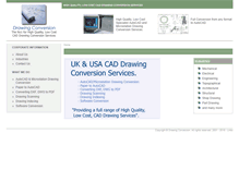 Tablet Screenshot of drawingconversion.com